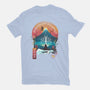 The King Landscape-womens basic tee-dandingeroz