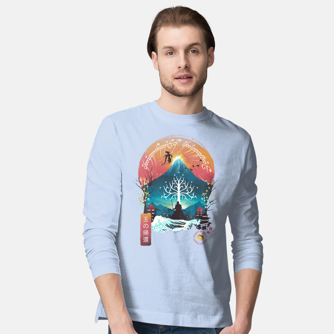 The King Landscape-mens long sleeved tee-dandingeroz