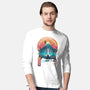 The King Landscape-mens long sleeved tee-dandingeroz