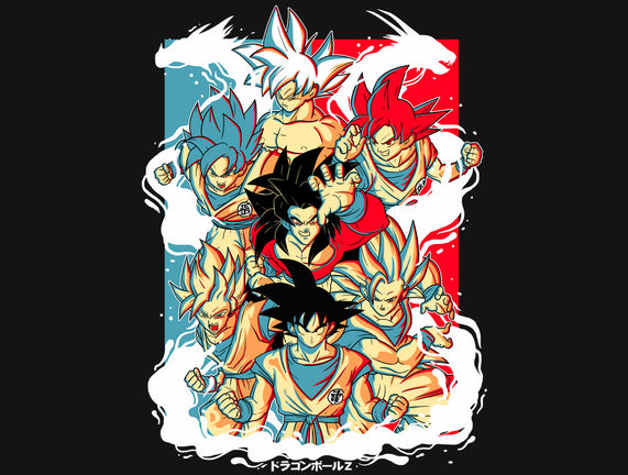 Goku Transforms