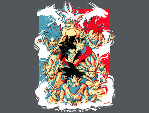 Goku Transforms