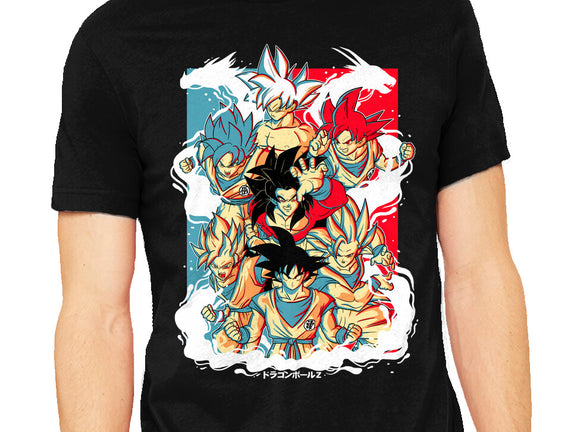 Goku Transforms