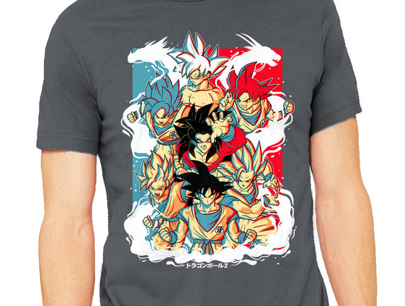 Goku Transforms