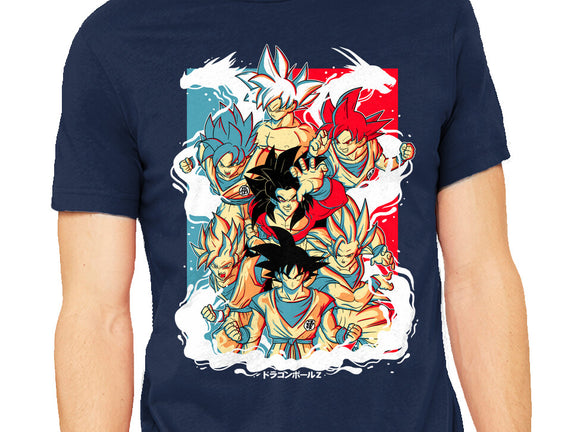 Goku Transforms