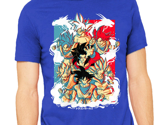 Goku Transforms
