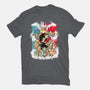 Goku Transforms-mens basic tee-Douglasstencil