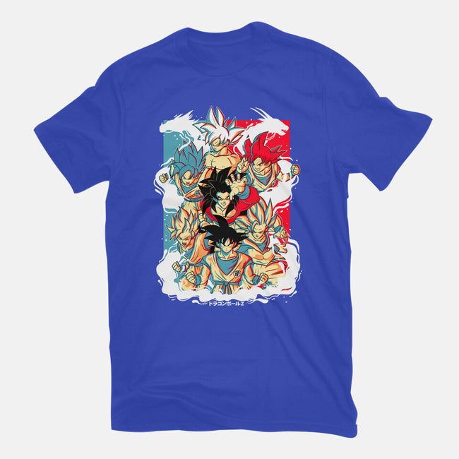 Goku Transforms-mens heavyweight tee-Douglasstencil