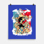 Goku Transforms-none matte poster-Douglasstencil