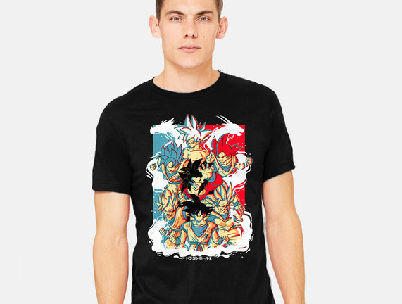 Goku Transforms
