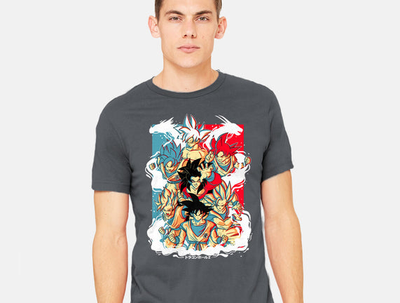 Goku Transforms
