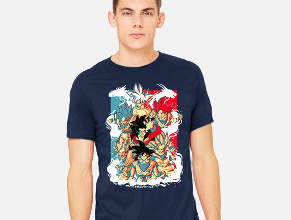 Goku Transforms