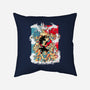 Goku Transforms-none removable cover w insert throw pillow-Douglasstencil