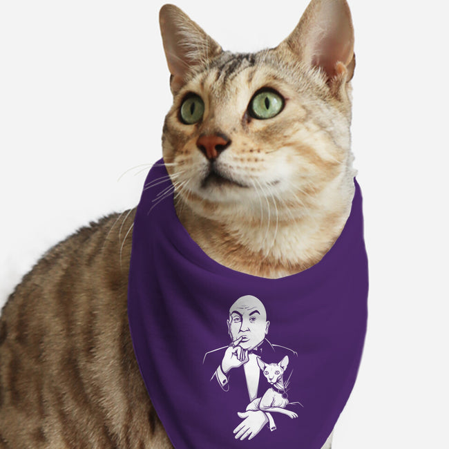 Evilfather-cat bandana pet collar-jasesa