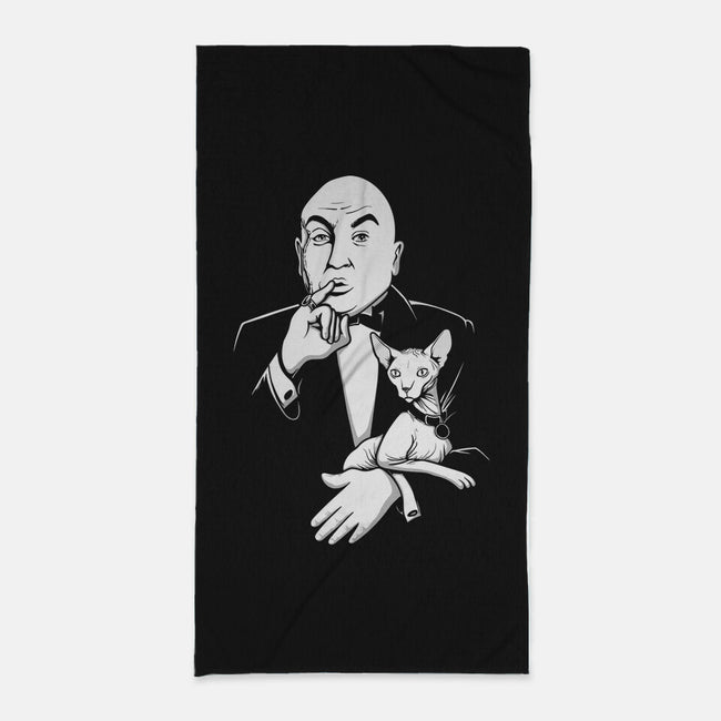 Evilfather-none beach towel-jasesa