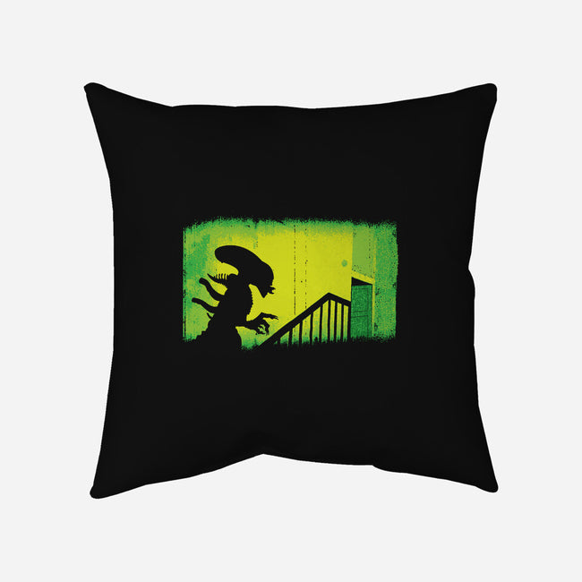 Xenoferatu-none removable cover throw pillow-dalethesk8er