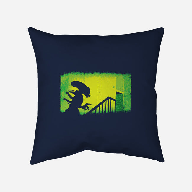 Xenoferatu-none removable cover throw pillow-dalethesk8er