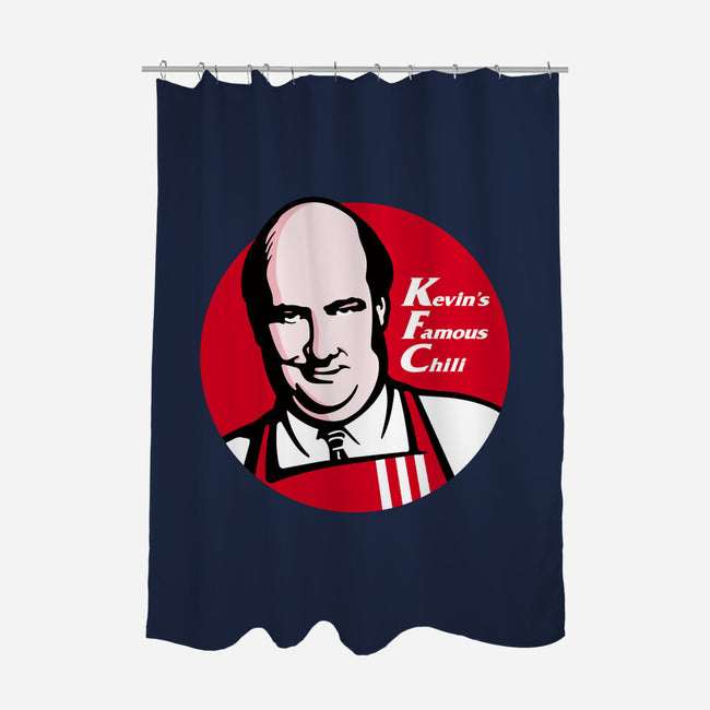 Kevin's Chili-none polyester shower curtain-se7te