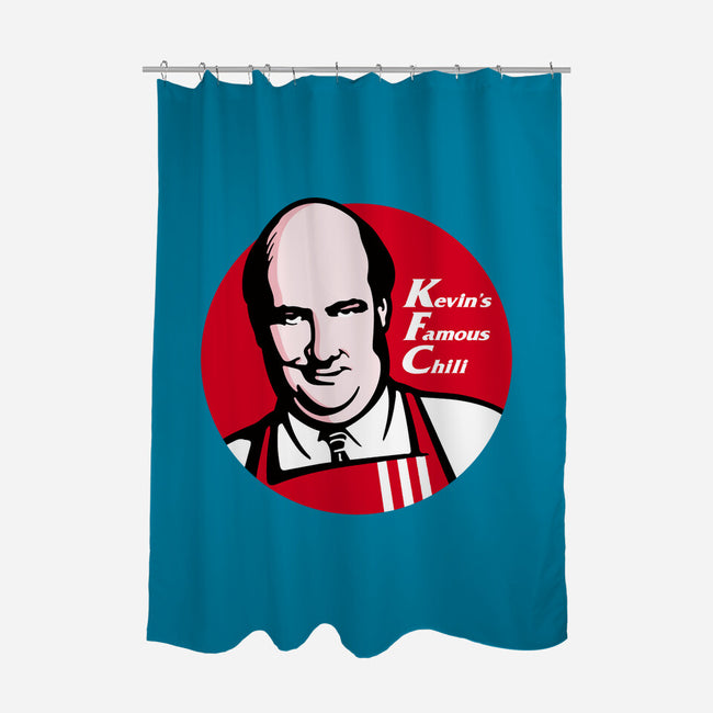 Kevin's Chili-none polyester shower curtain-se7te