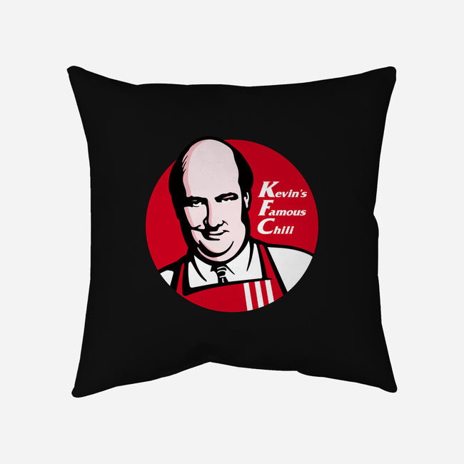 Kevin's Chili-none removable cover w insert throw pillow-se7te