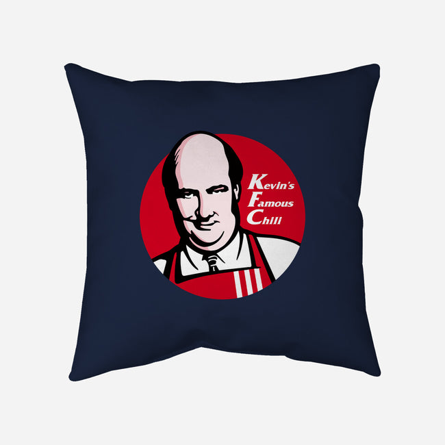 Kevin's Chili-none removable cover w insert throw pillow-se7te