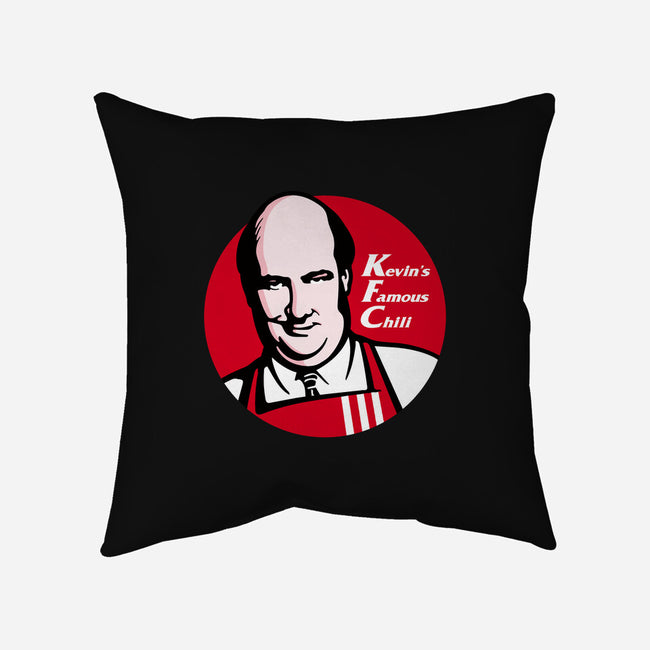 Kevin's Chili-none removable cover throw pillow-se7te