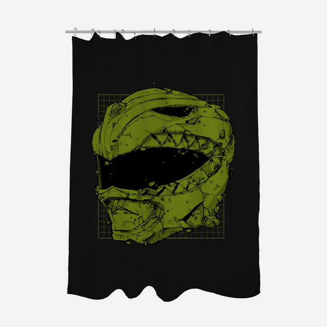 Primal Ranger-none polyester shower curtain-Hafaell