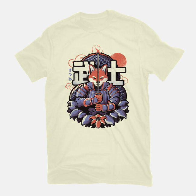 Samurai Fox-mens basic tee-eduely