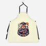 Samurai Fox-unisex kitchen apron-eduely