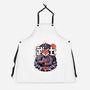 Samurai Fox-unisex kitchen apron-eduely