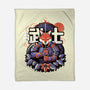 Samurai Fox-none fleece blanket-eduely