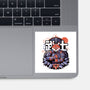 Samurai Fox-none glossy sticker-eduely