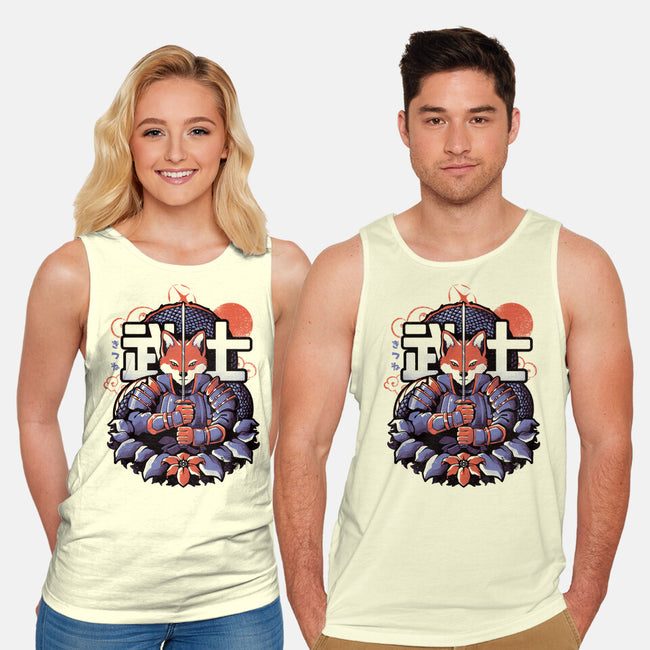 Samurai Fox-unisex basic tank-eduely