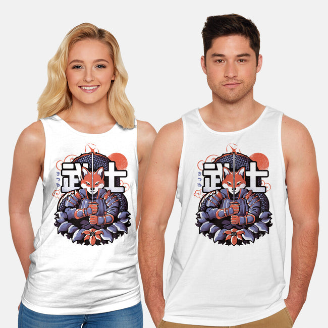 Samurai Fox-unisex basic tank-eduely