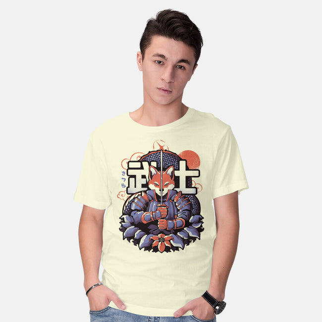 Samurai Fox-mens basic tee-eduely