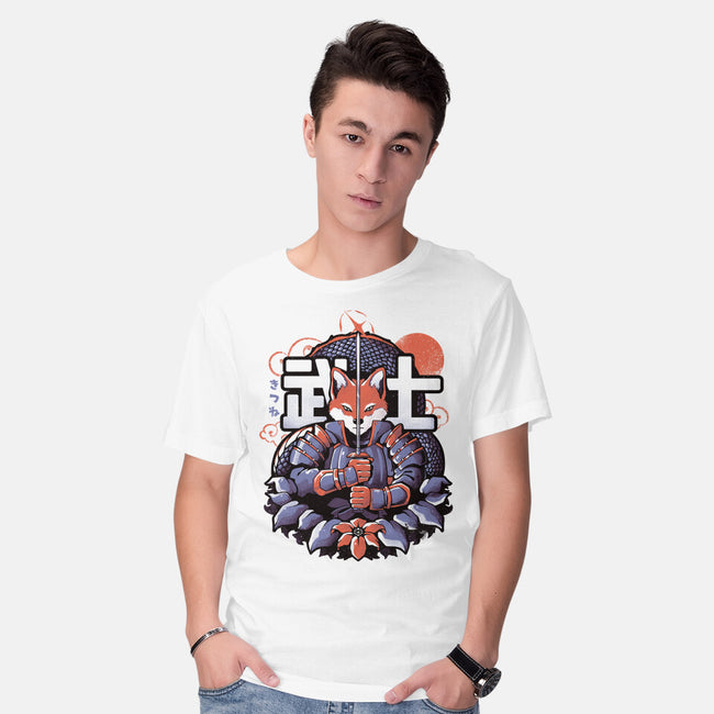 Samurai Fox-mens basic tee-eduely