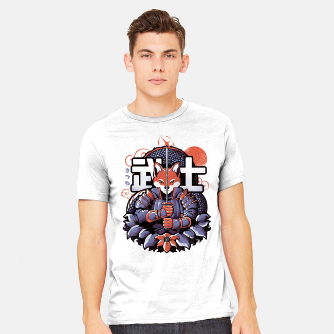 Samurai Fox-mens heavyweight tee-eduely