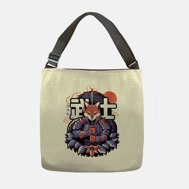 Samurai Fox-none adjustable tote-eduely