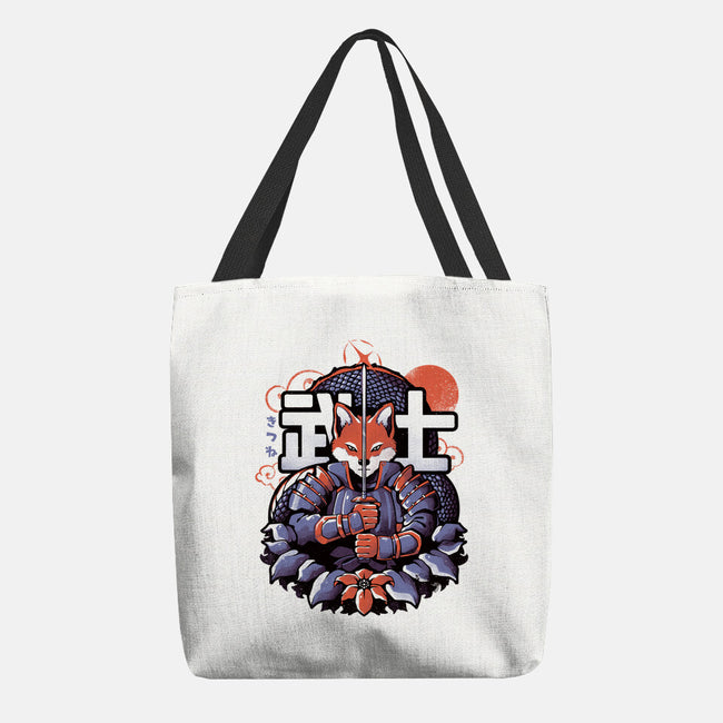 Samurai Fox-none basic tote-eduely