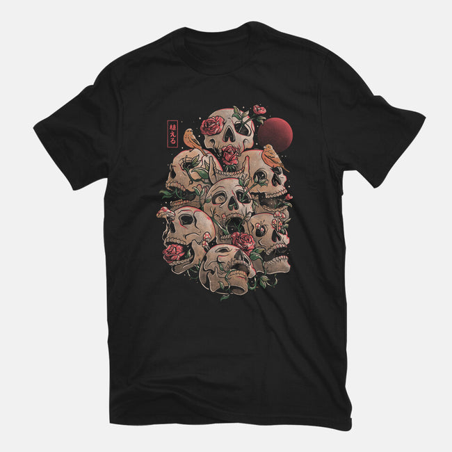 Life Grows Through Death-mens heavyweight tee-eduely