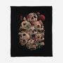 Life Grows Through Death-none fleece blanket-eduely