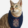Life Grows Through Death-cat bandana pet collar-eduely