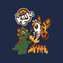 Little Kaiju-womens v-neck tee-Nemons