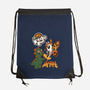 Little Kaiju-none drawstring bag-Nemons