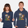 Little Kaiju-unisex pullover sweatshirt-Nemons