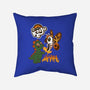 Little Kaiju-none non-removable cover w insert throw pillow-Nemons