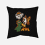 Little Kaiju-none removable cover w insert throw pillow-Nemons