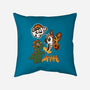 Little Kaiju-none removable cover w insert throw pillow-Nemons