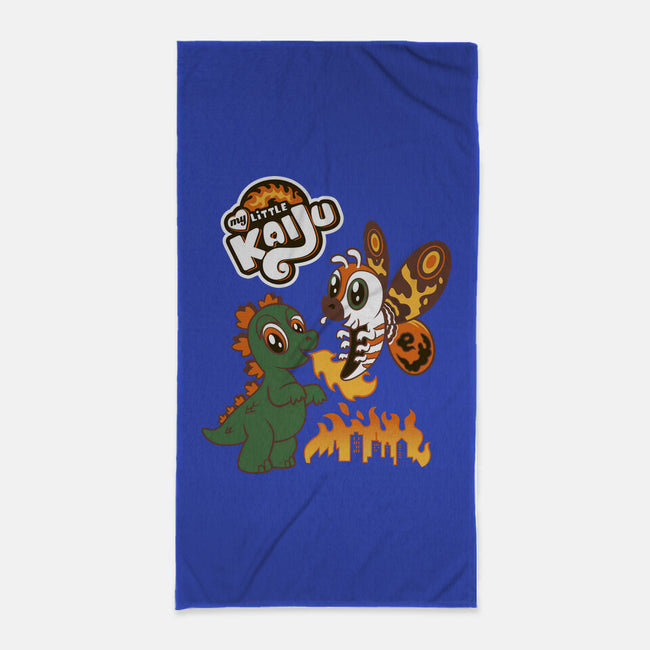 Little Kaiju-none beach towel-Nemons