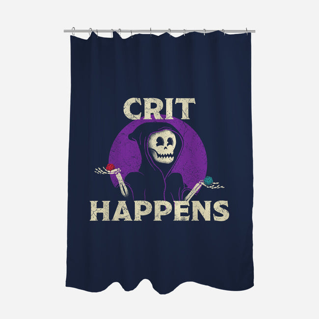 Oh Crit-none polyester shower curtain-zachterrelldraws