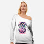 Butterfly Shinobu-womens off shoulder sweatshirt-hypertwenty